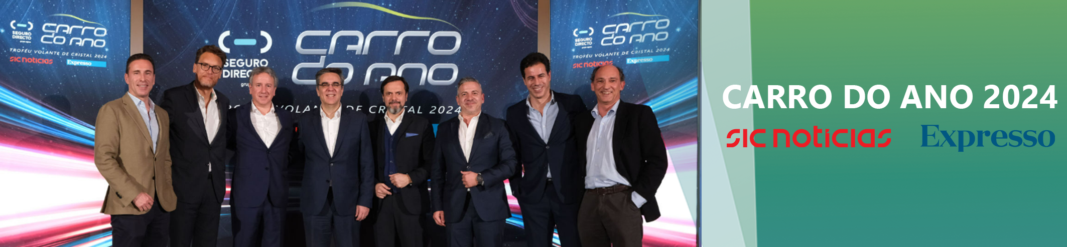 Locarent marcou presença na Gala Seguro Directo Carro do Ano/Troféu Volante de Cristal 2024