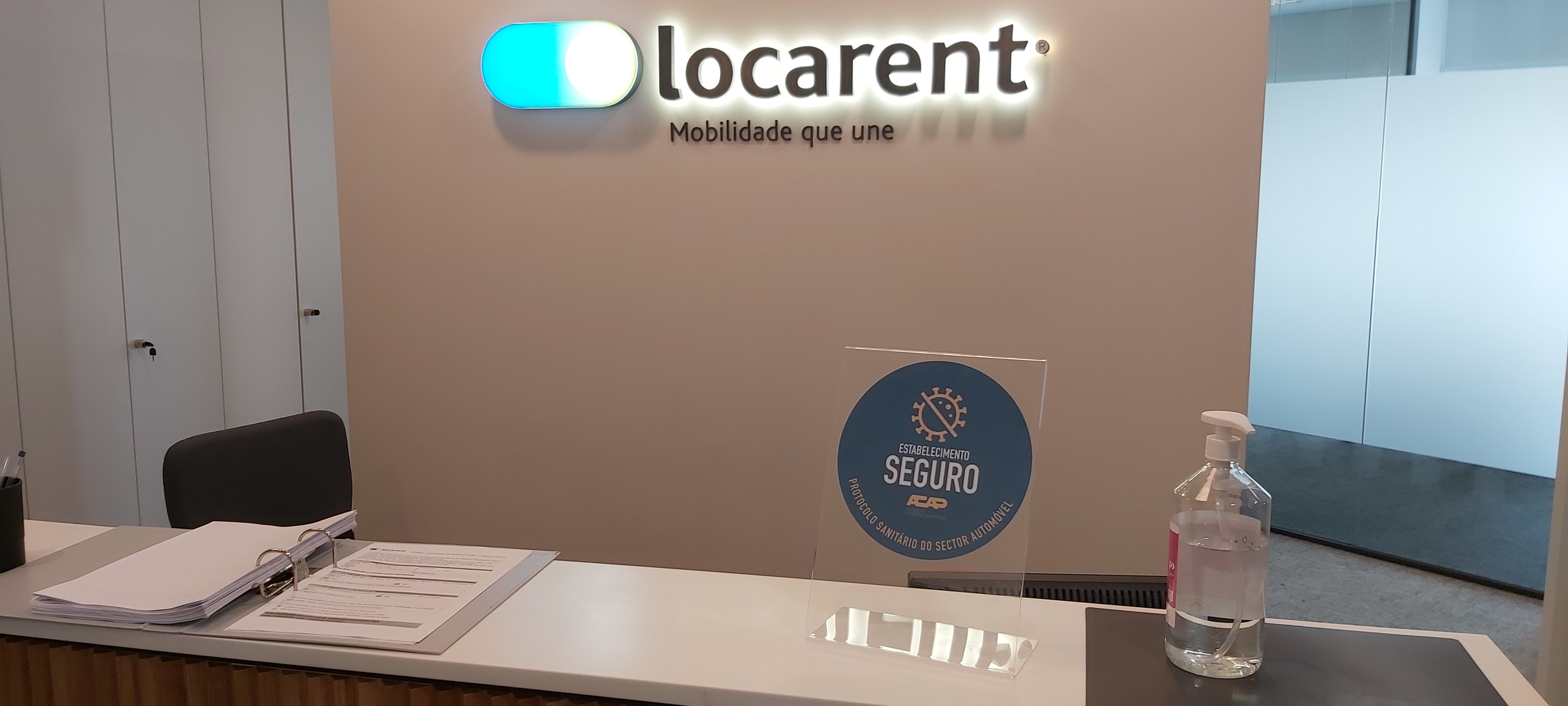 Locarent adere a iniciativa "Estabelecimento Seguro" da ACAP